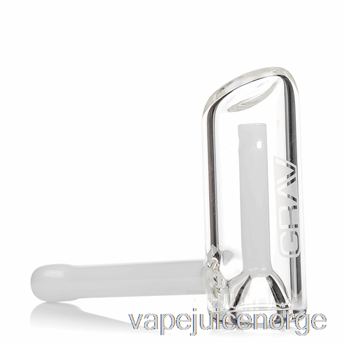Vape Med Nikotin Grav Mini Hammer Bubbler Hvit Aksent